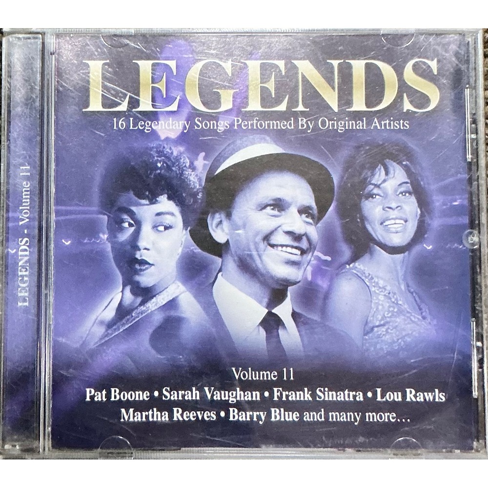 Legends Volume 11 CD 16 Songs Frank Sinatra Elvis Presley Musicbank APWCD1874